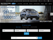 Tablet Screenshot of boltonford.com
